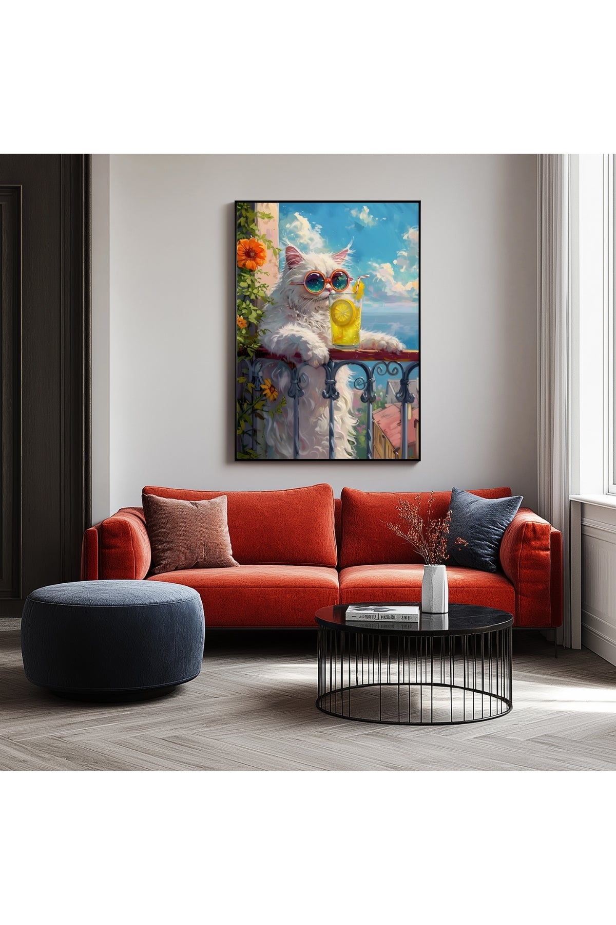 Cute Paws Wall Art Print — Pet Lover Poster