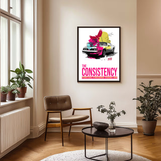 The Consistency Trans Am Wall Art Print — 1978 Pontiac Firebird Poster