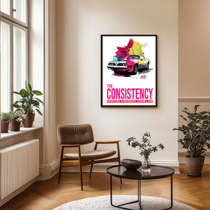 The Consistency - Trans Am - Tablo Boyutlarında ve Yüksek Kaliteli Poster