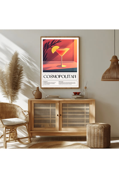 Cosmopolitan –  Tablo Boyutlarında ve Yüksek Kaliteli Poster
