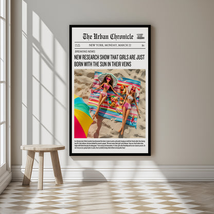 Summer Glow –  Tablo Boyutlarında ve Yüksek Kaliteli Poster