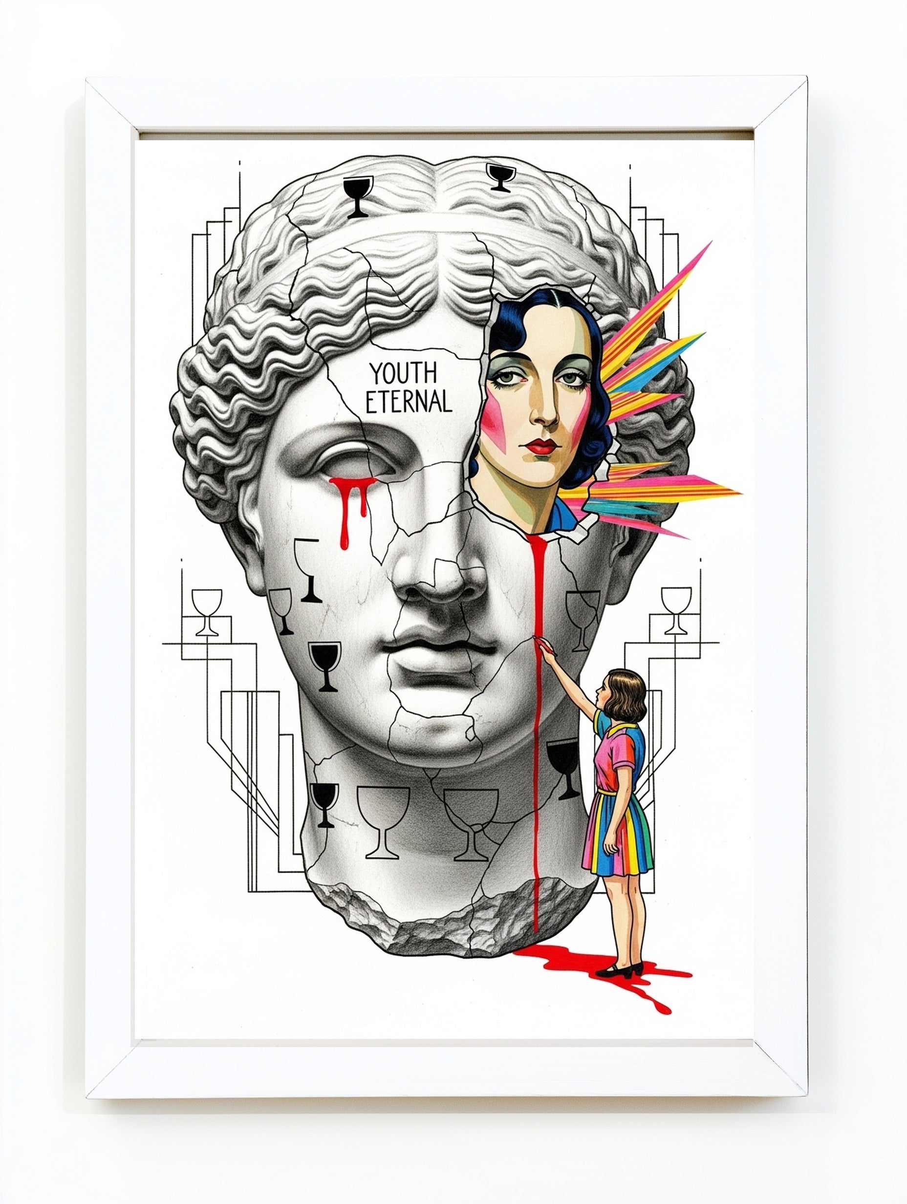 Youth Eternal Venus — Surreal Wall Art Print