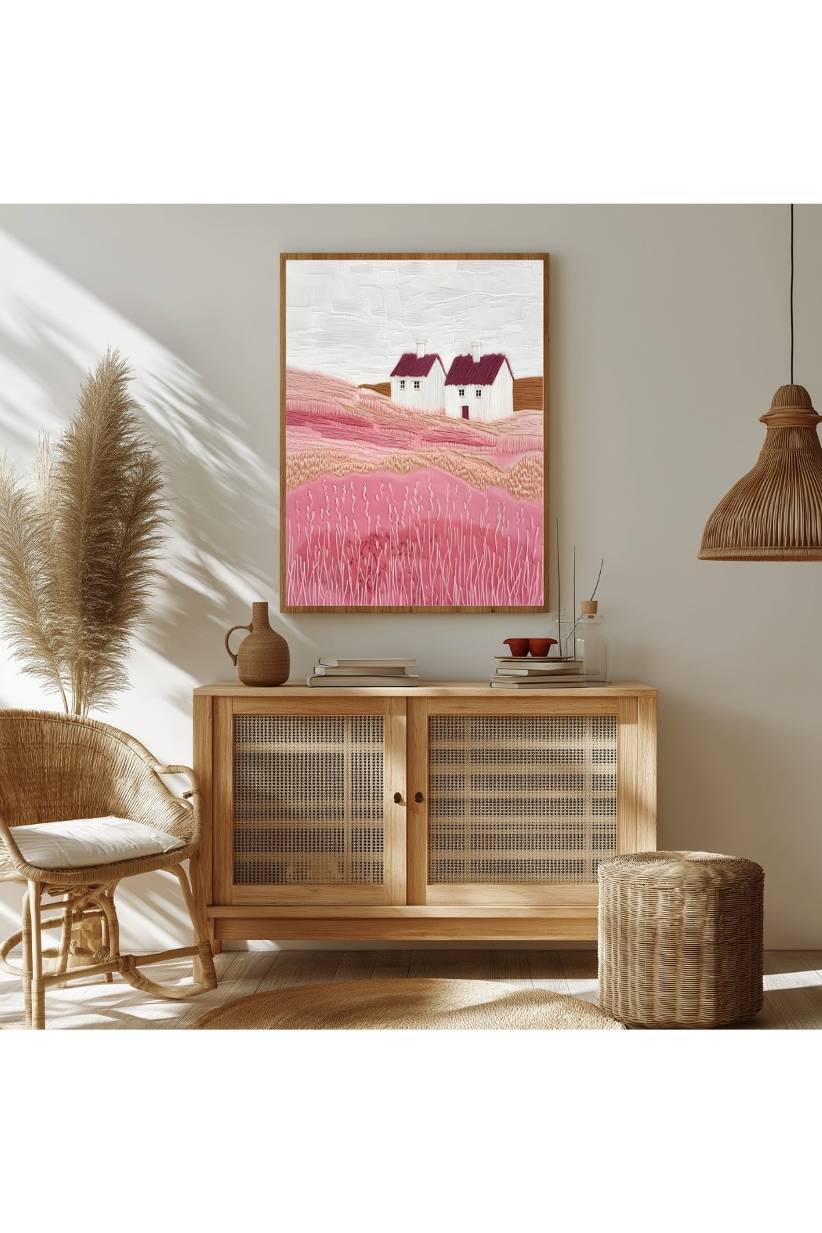 Pastel Heaven Wall Art Print — Soft Dreamy Aesthetic Poster