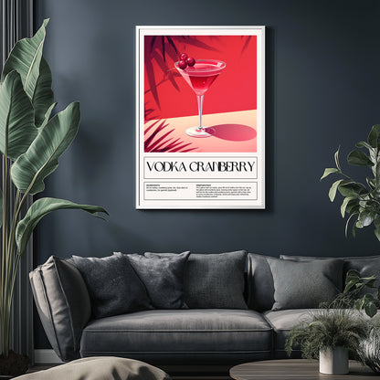 Vodka Cranberry –  Tablo Boyutlarında ve Yüksek Kaliteli Poster