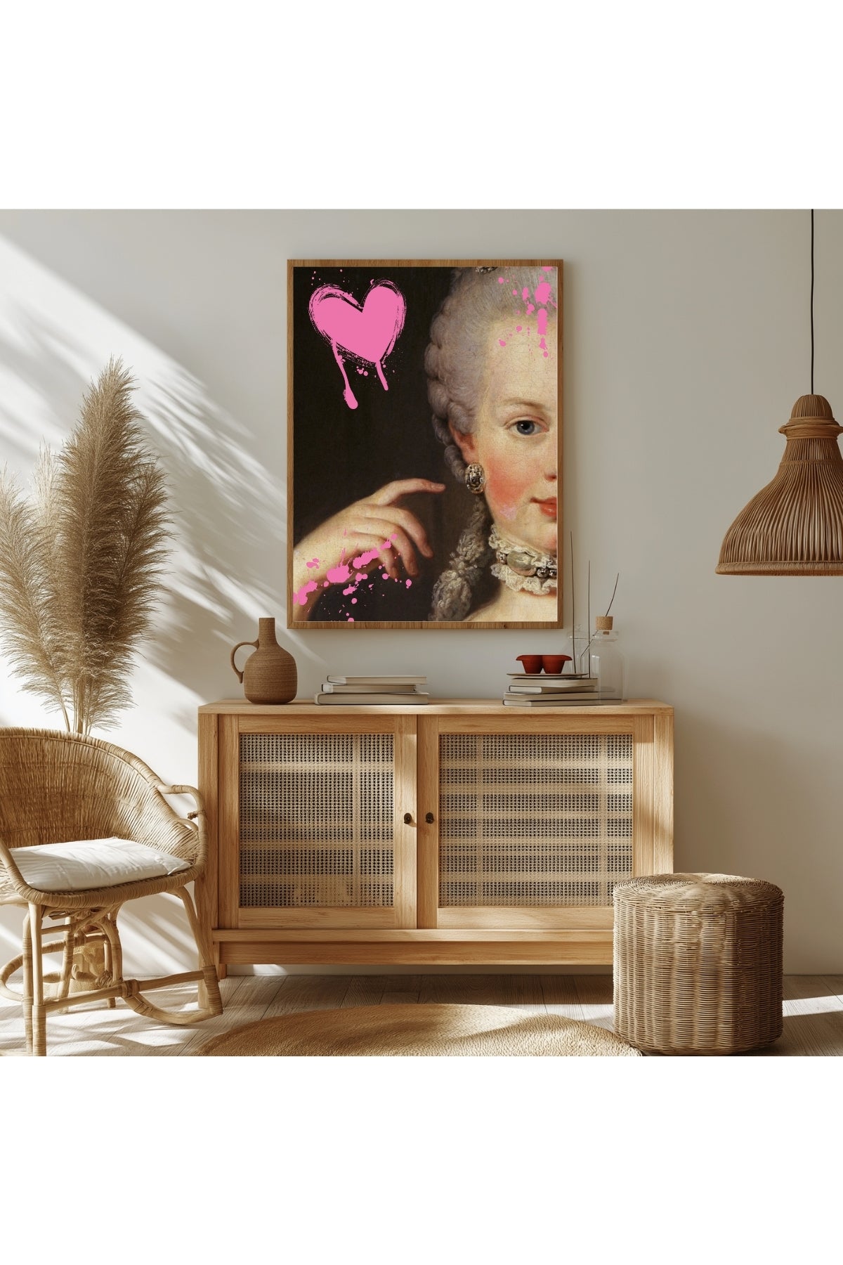 Timeless Love Remix Wall Art Print — Modern Romantic Couples Poster