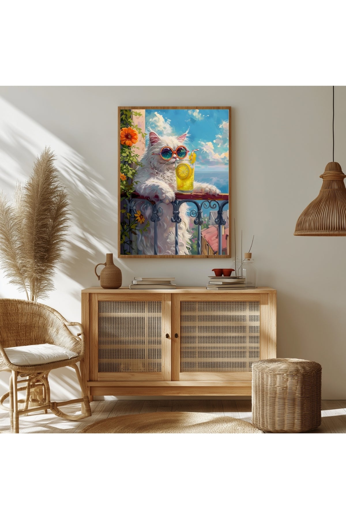 Cute Paws Wall Art Print — Pet Lover Poster
