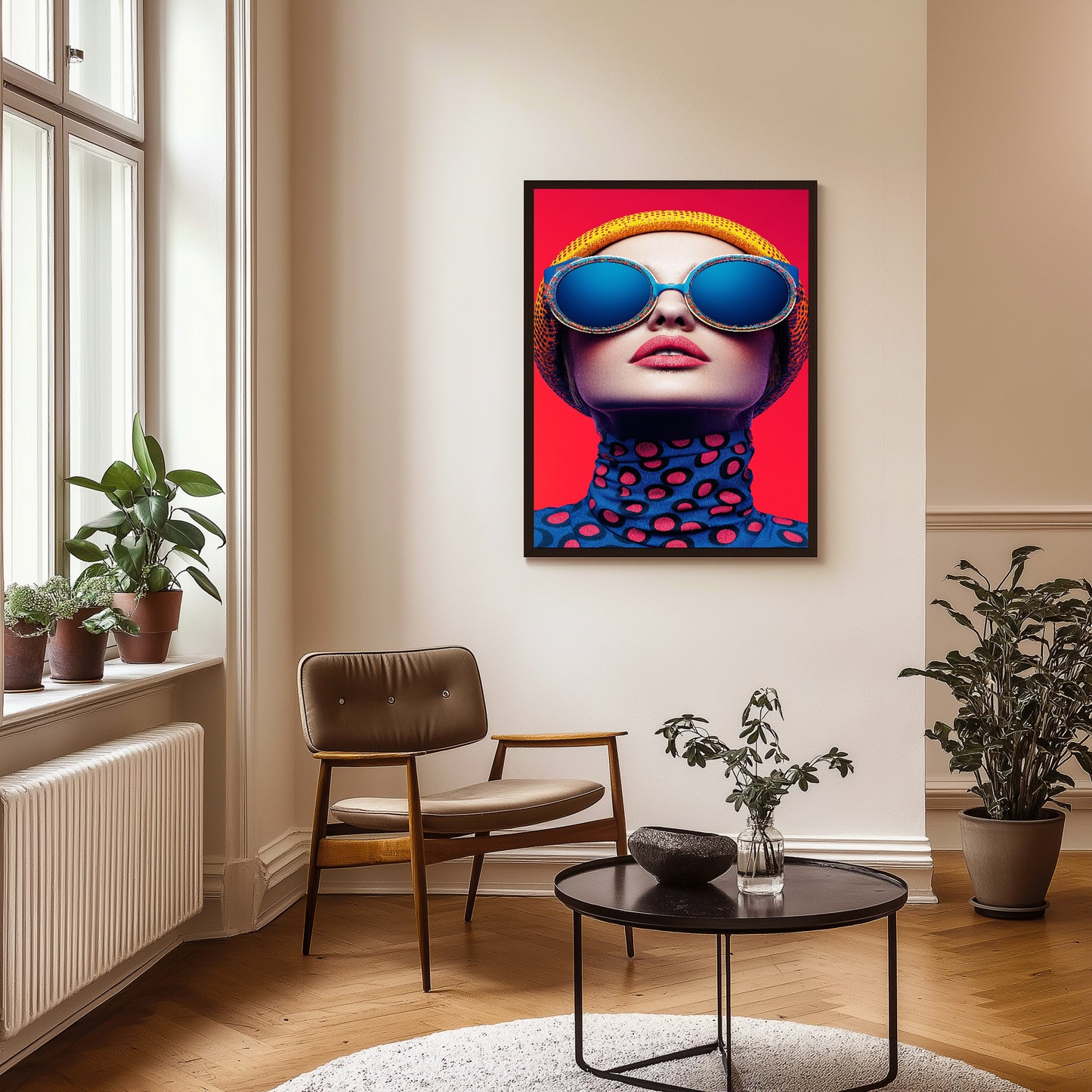 Color Burst Tablo Boyutlarında ve Yüksek Kaliteli Poster