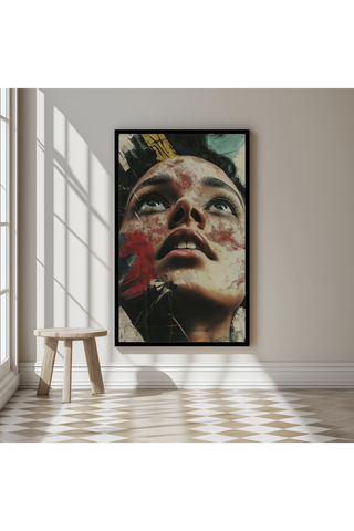 Rising Hope Wall Art Print — Optimistic Inspirational Quote Poster