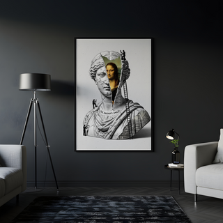 The Enigma's Smile — Mona Lisa Wall Art Print