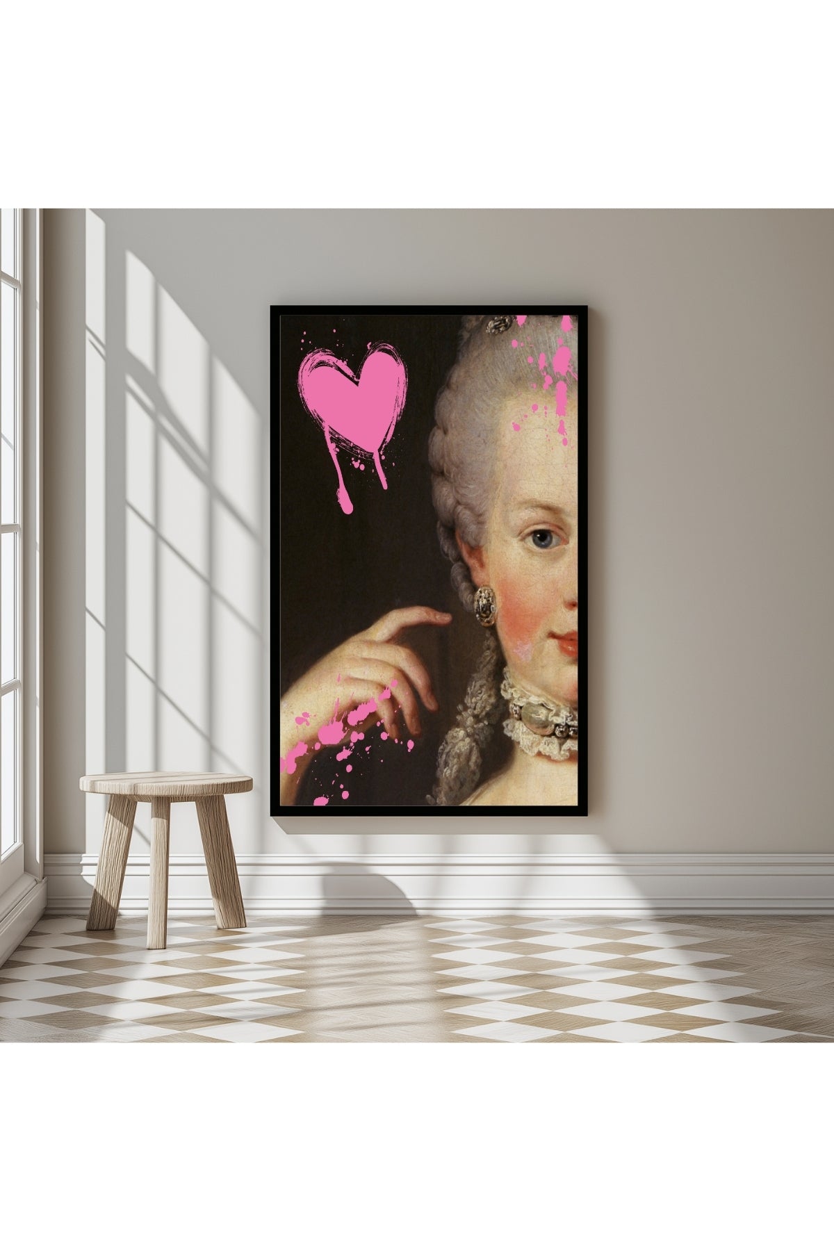 Timeless Love Remix Wall Art Print — Modern Romantic Couples Poster