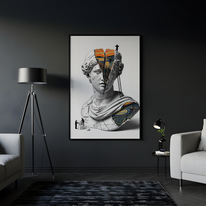 The Echo of Anguish: Çığlık Tablo Boyutlarında ve Yüksek Kaliteli Poster