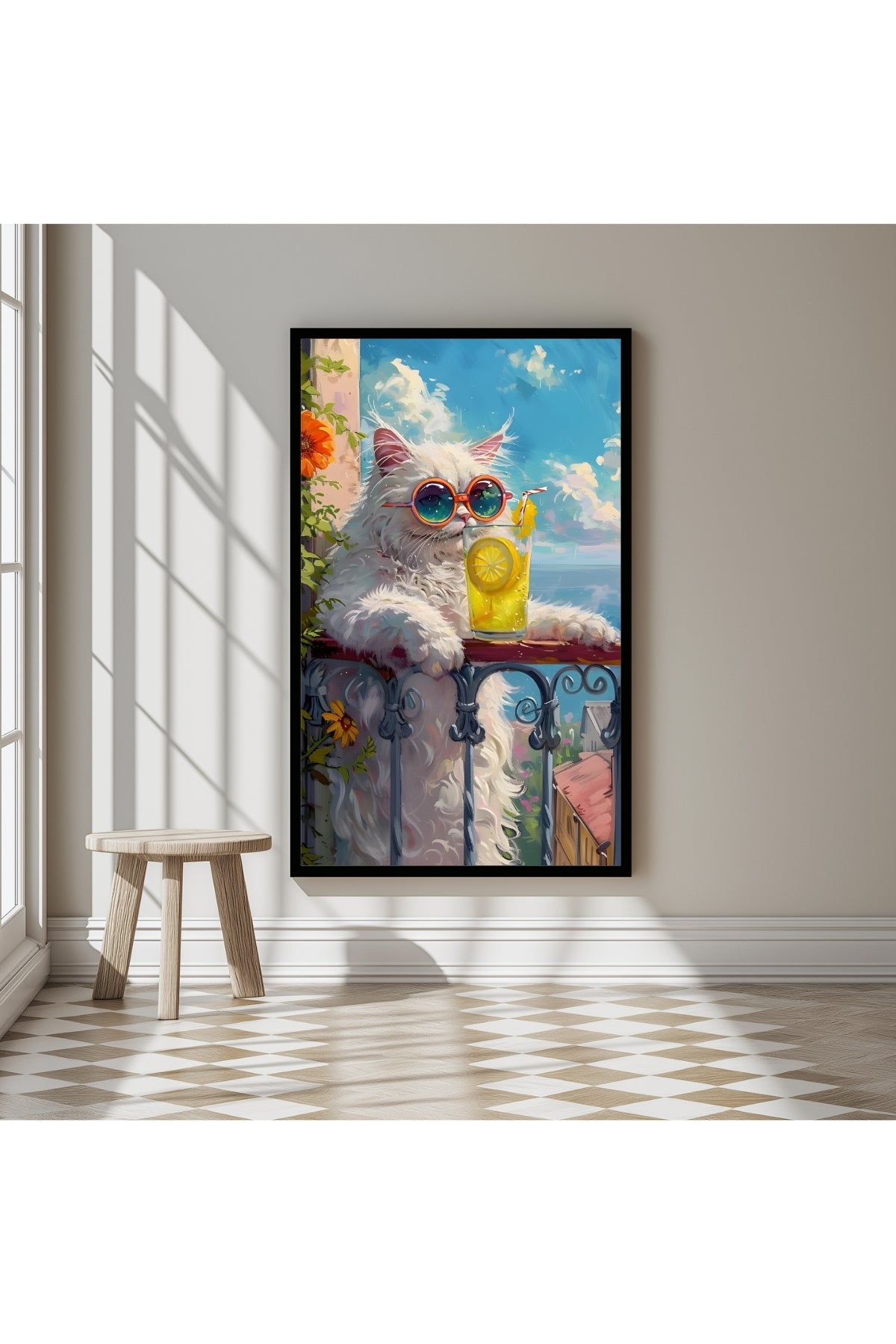 Cute Paws Wall Art Print — Pet Lover Poster