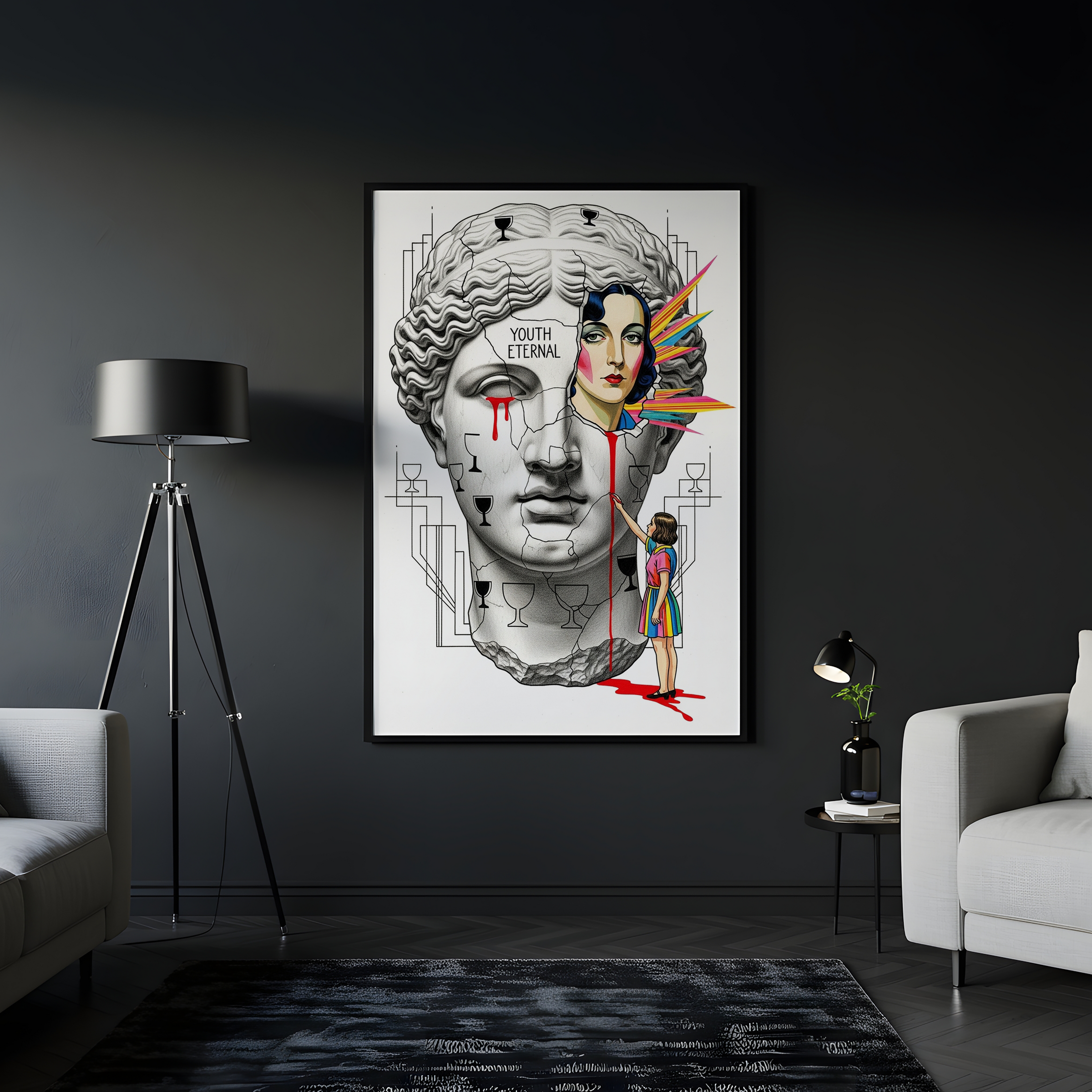 Youth Eternal Venus — Surreal Wall Art Print
