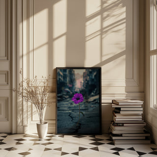 Silent Resistance Wall Art Print — Hope From Ruins Poster