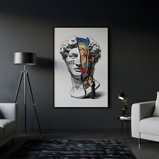 Fate Tarot — Surreal David Bust Wall Art Print