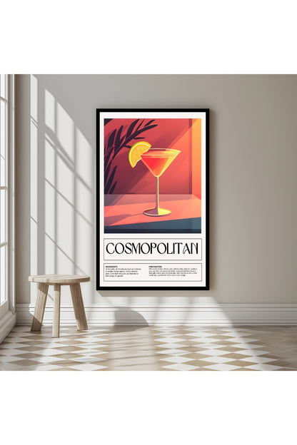 Cosmopolitan –  Tablo Boyutlarında ve Yüksek Kaliteli Poster