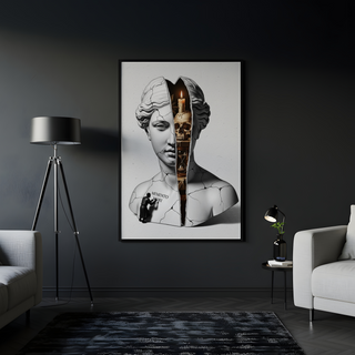 Memento Mori — Surreal Venus Vanitas Wall Art Print