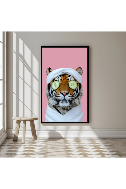 Tiger Retreat –  Tablo Boyutlarında ve Yüksek Kaliteli Poster