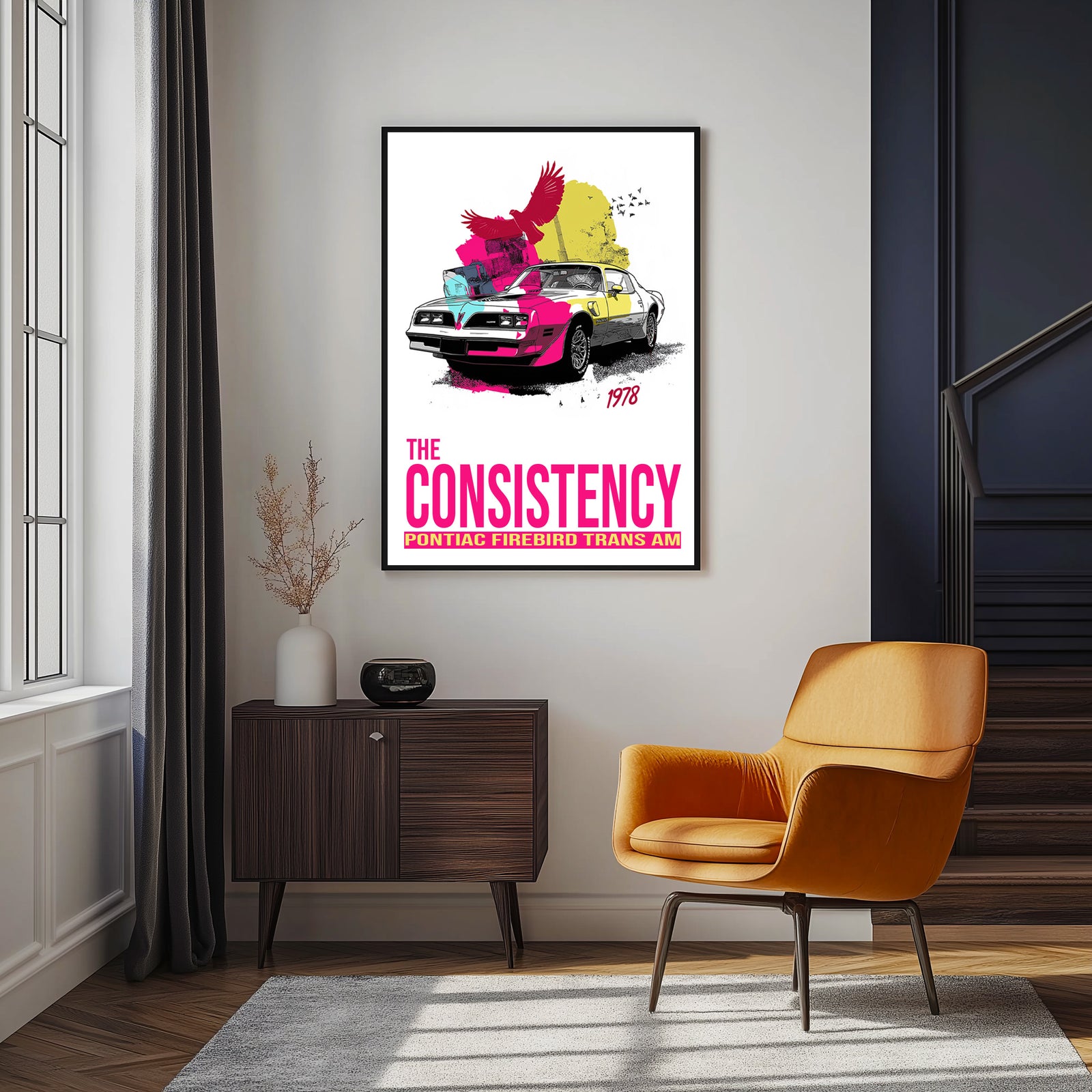The Consistency Trans Am Wall Art Print — 1978 Pontiac Firebird Poster