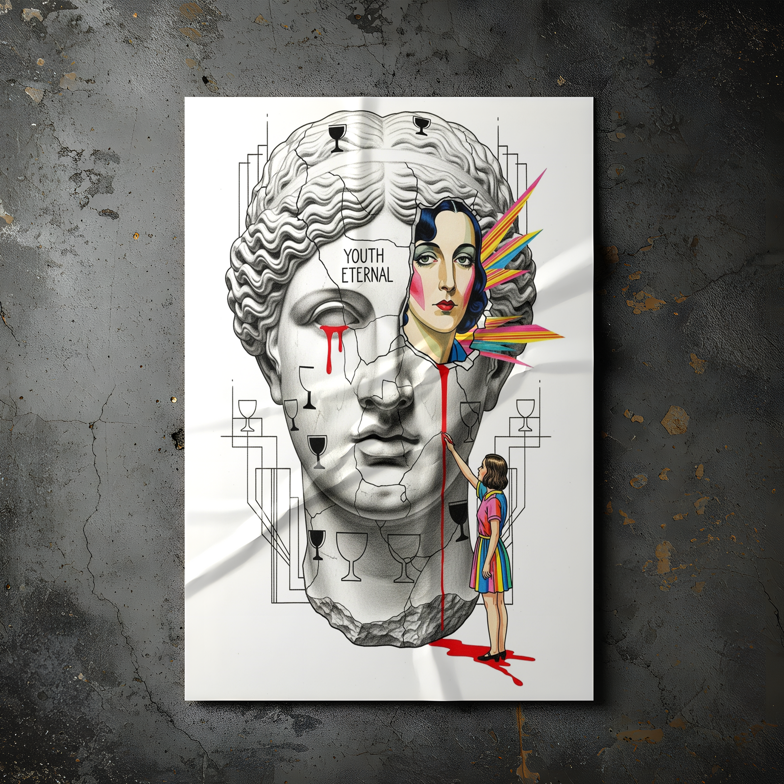 Youth Eternal Venus — Surreal Wall Art Print