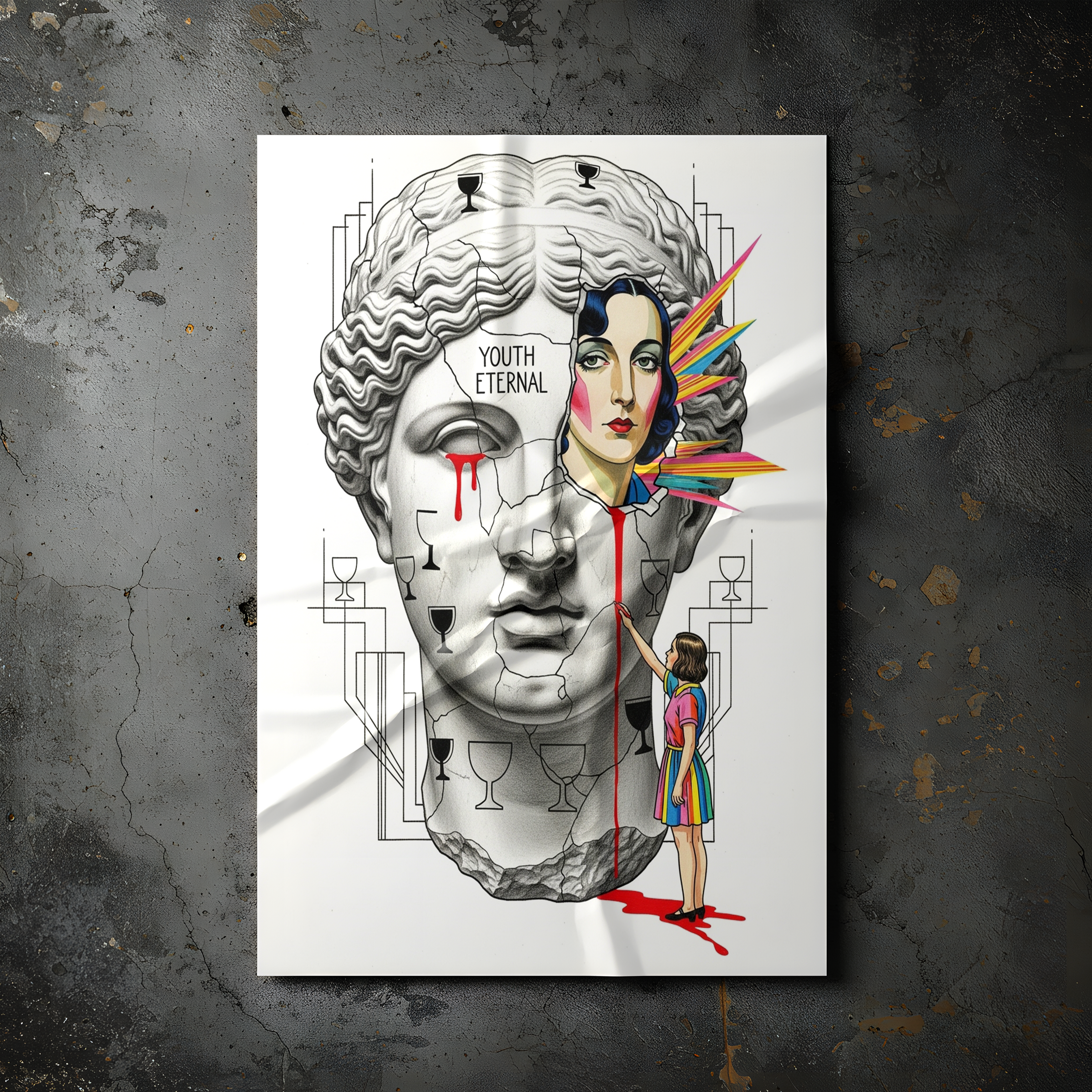 Youth Eternal Venus — Surreal Wall Art Print