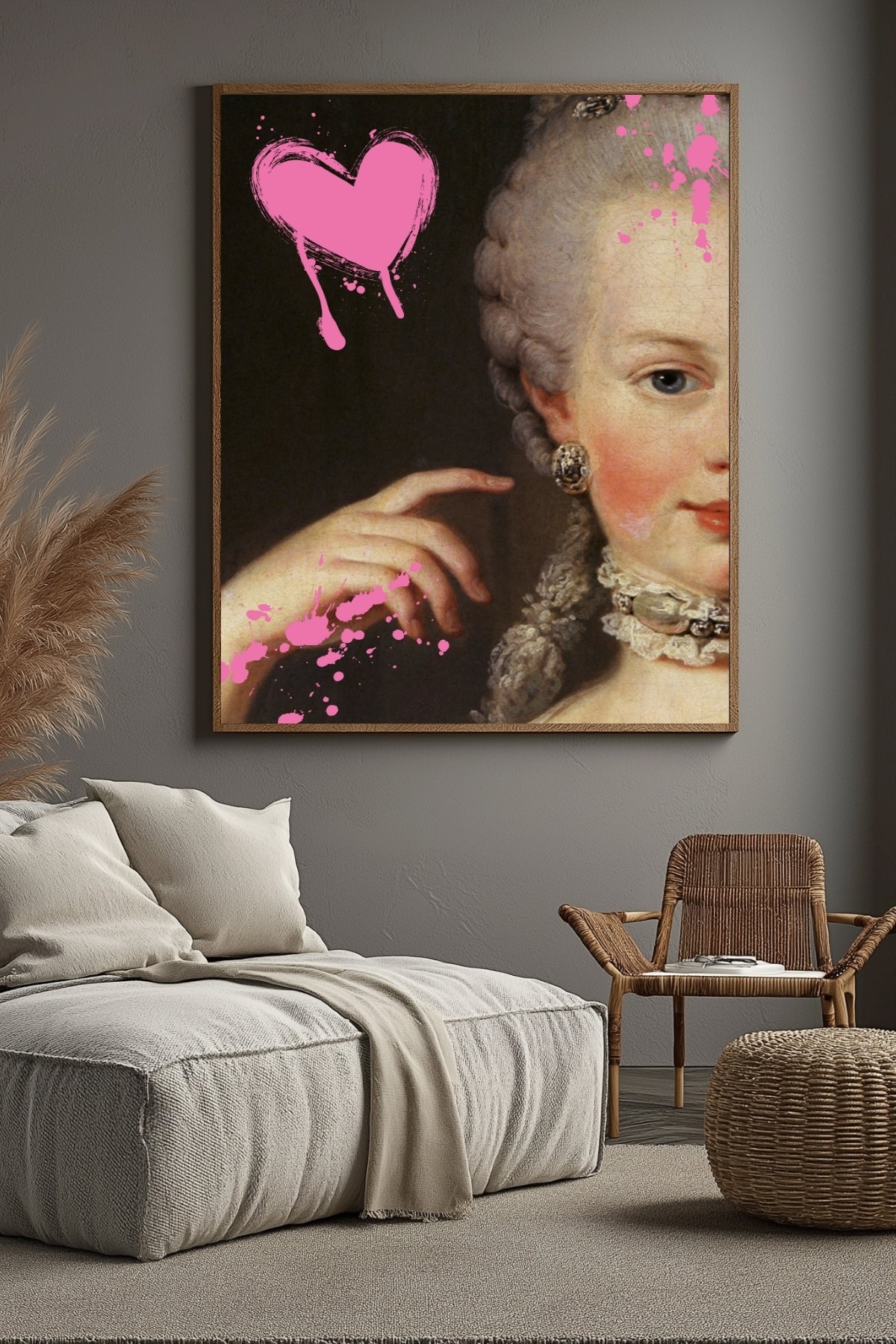Timeless Love Remix Wall Art Print — Modern Romantic Couples Poster