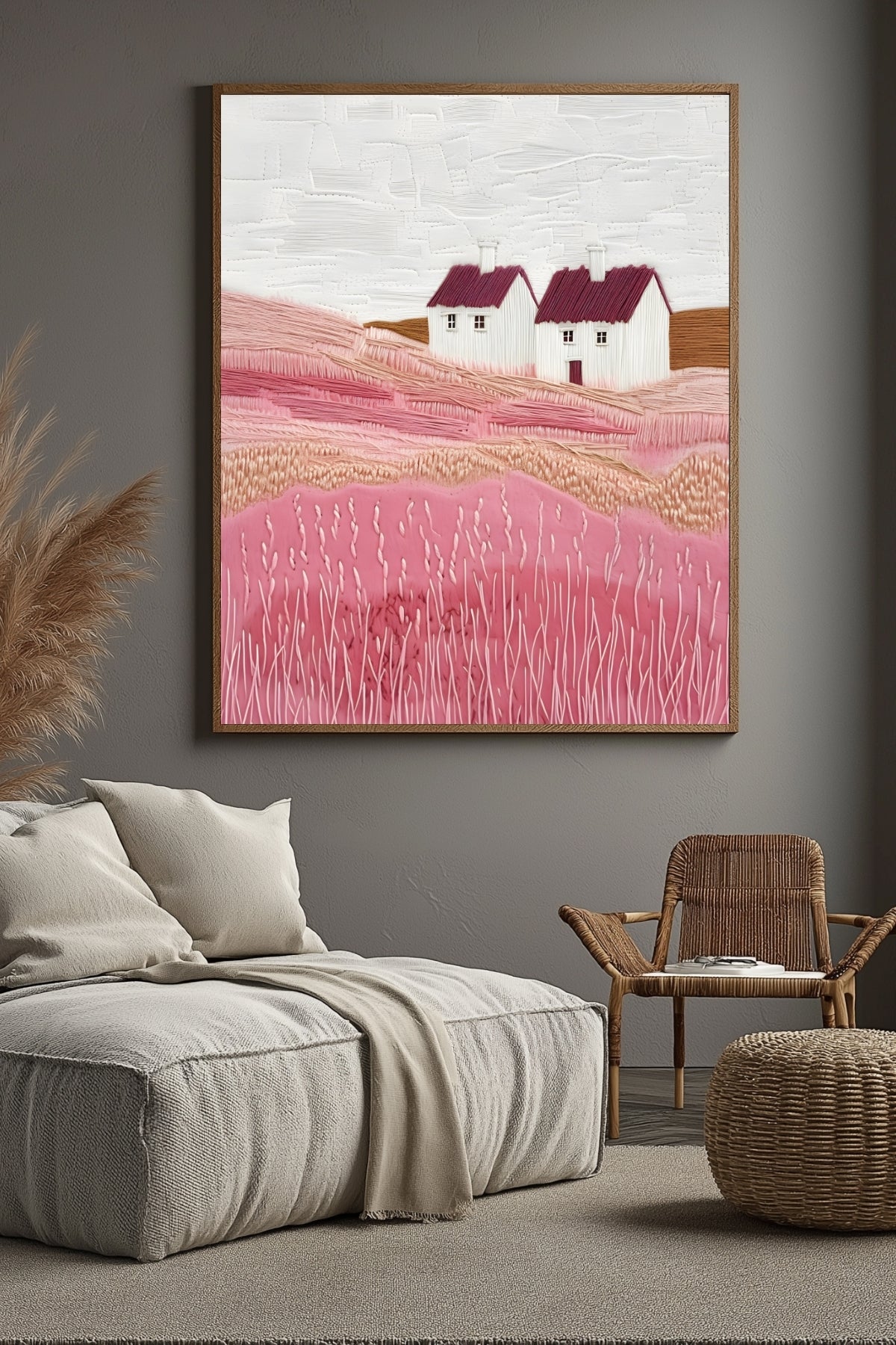 Pastel Heaven Wall Art Print — Soft Dreamy Aesthetic Poster