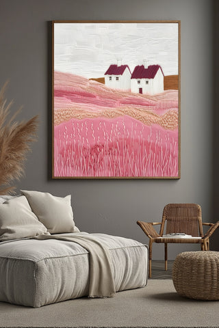 Pastel Heaven Wall Art Print — Soft Dreamy Aesthetic Poster