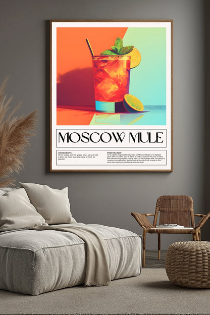 Moscow Mule –  Tablo Boyutlarında ve Yüksek Kaliteli Poster