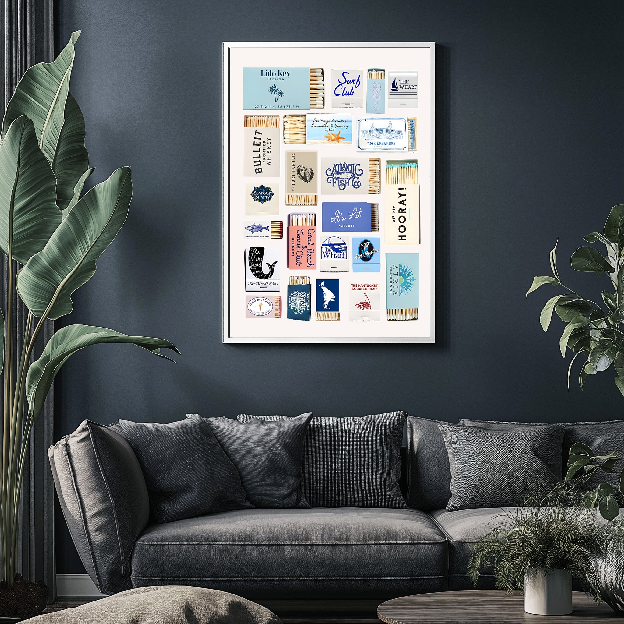 Ephemera Wall Art Print — Vintage Collage Aesthetic Poster