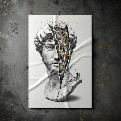 Gesture: Pollock Tablo Boyutlarında ve Yüksek Kaliteli Poster