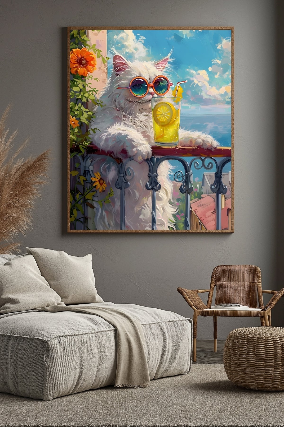 Cute Paws Wall Art Print — Pet Lover Poster