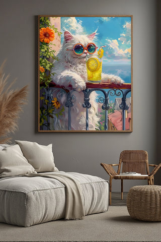 Cute Paws Wall Art Print — Pet Lover Poster