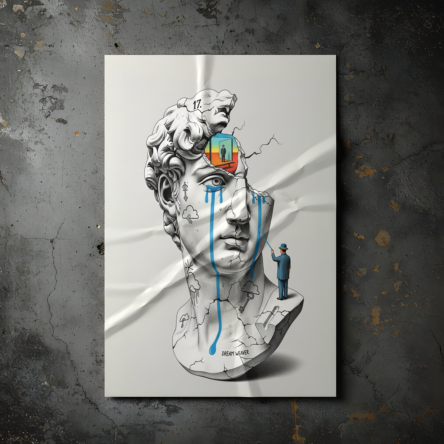 Dream Weaver V.2: David Tablo Boyutlarında ve Yüksek Kaliteli Poster