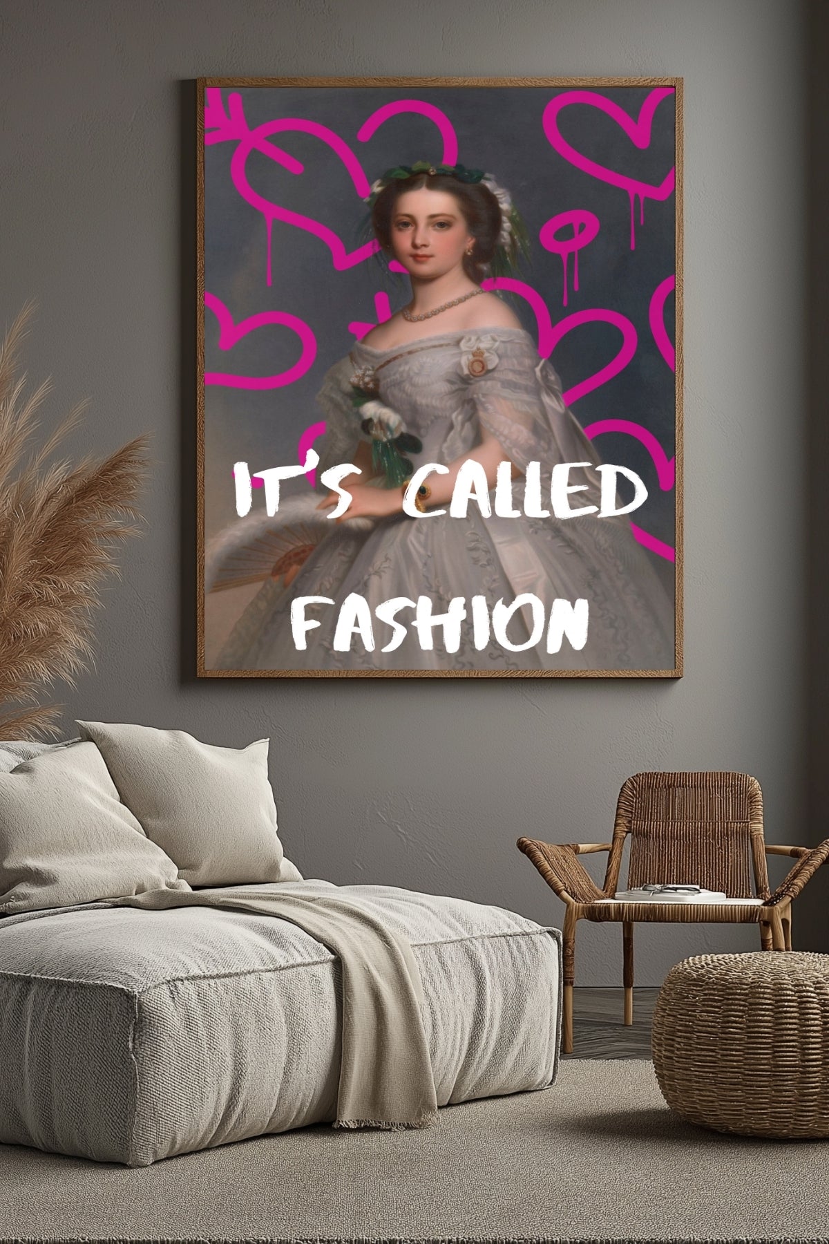It's Called Fashion Wall Art Print — Bold Sarcastic Style Quote Poster