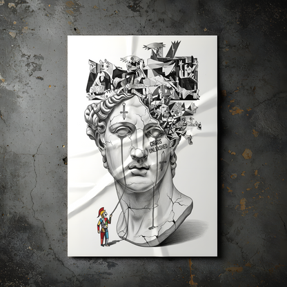 Chaos Unleashed: Guernica Tablo Boyutlarında ve Yüksek Kaliteli Poster
