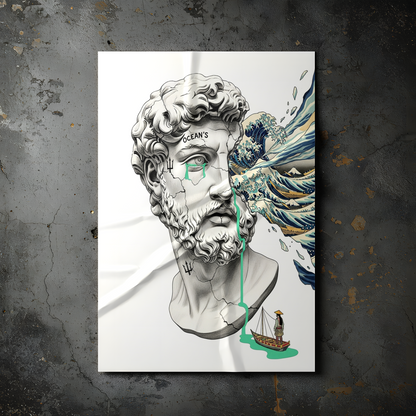 Ocean's: Hokusai Tablo Boyutlarında ve Yüksek Kaliteli Poster