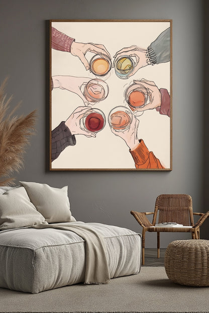 Salude –  Tablo Boyutlarında ve Yüksek Kaliteli Poster