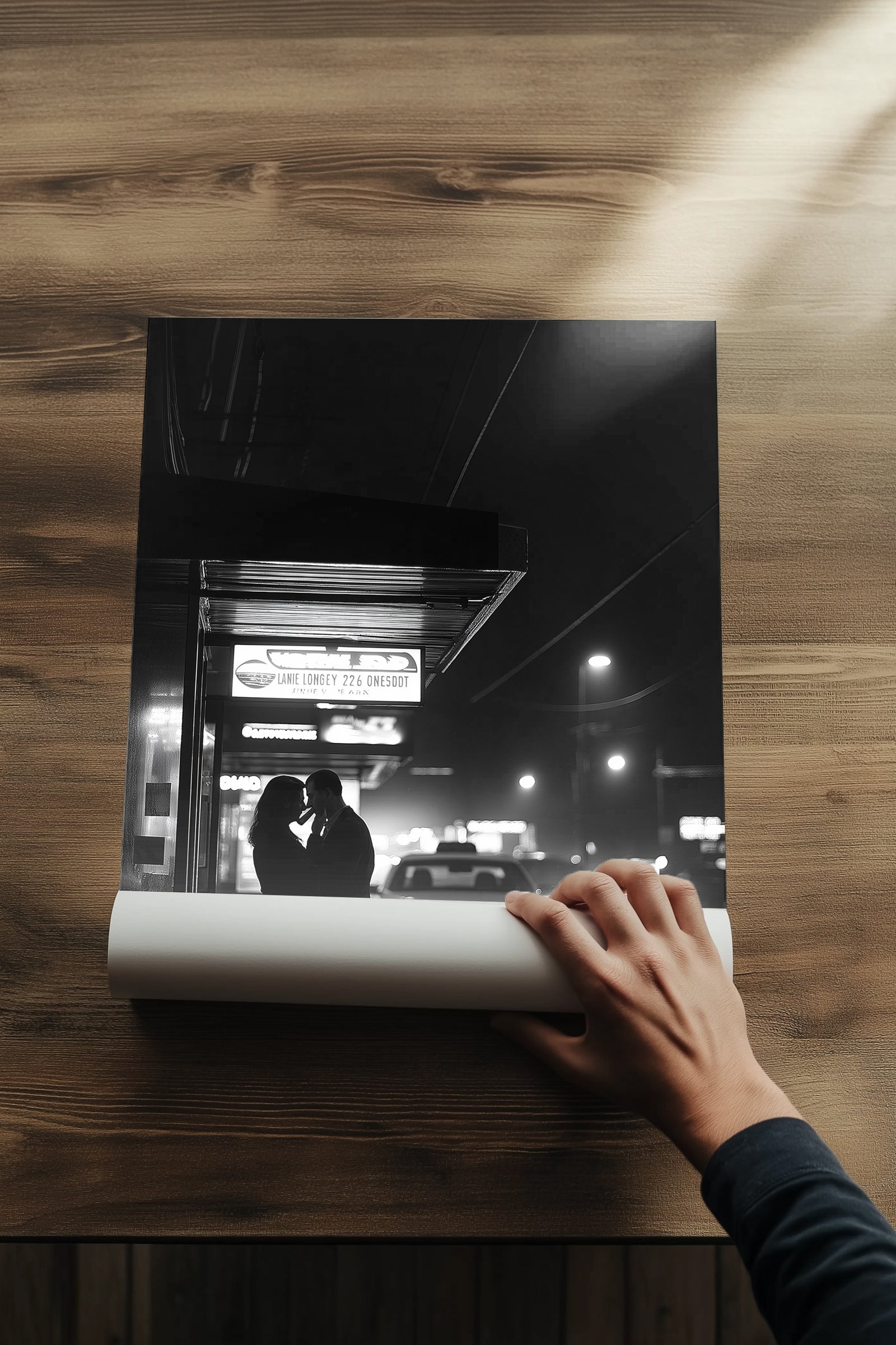 Window of Love Wall Art Print — Romantic View Poster