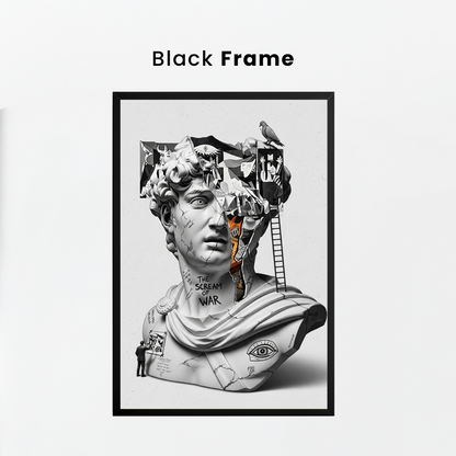 The Scream of War: Guernica Tablo Boyutlarında ve Yüksek Kaliteli Poster