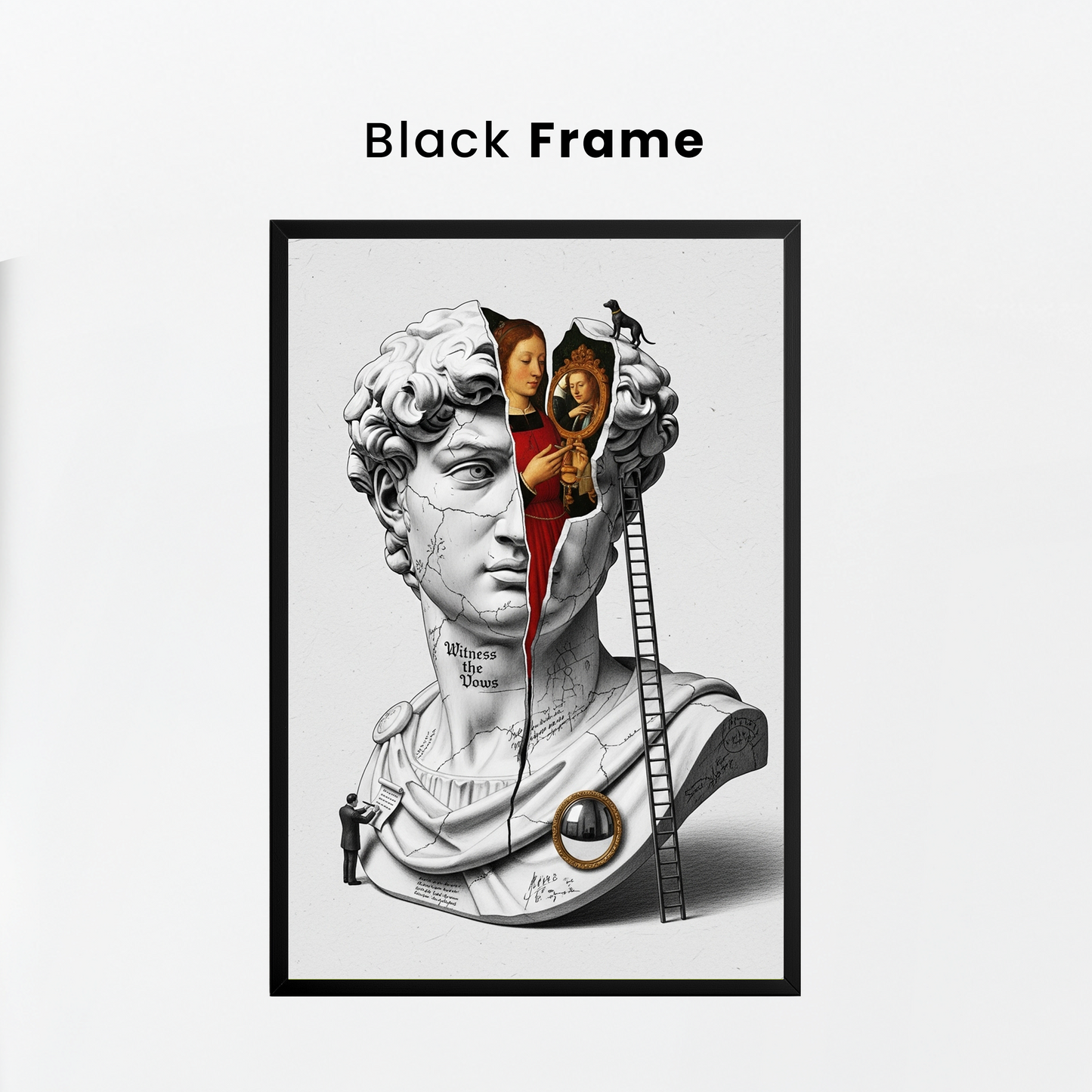 Witness the Vows: Rönesans Tablo Boyutlarında ve Yüksek Kaliteli Poster