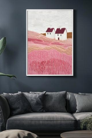 Pastel Heaven Wall Art Print — Soft Dreamy Aesthetic Poster