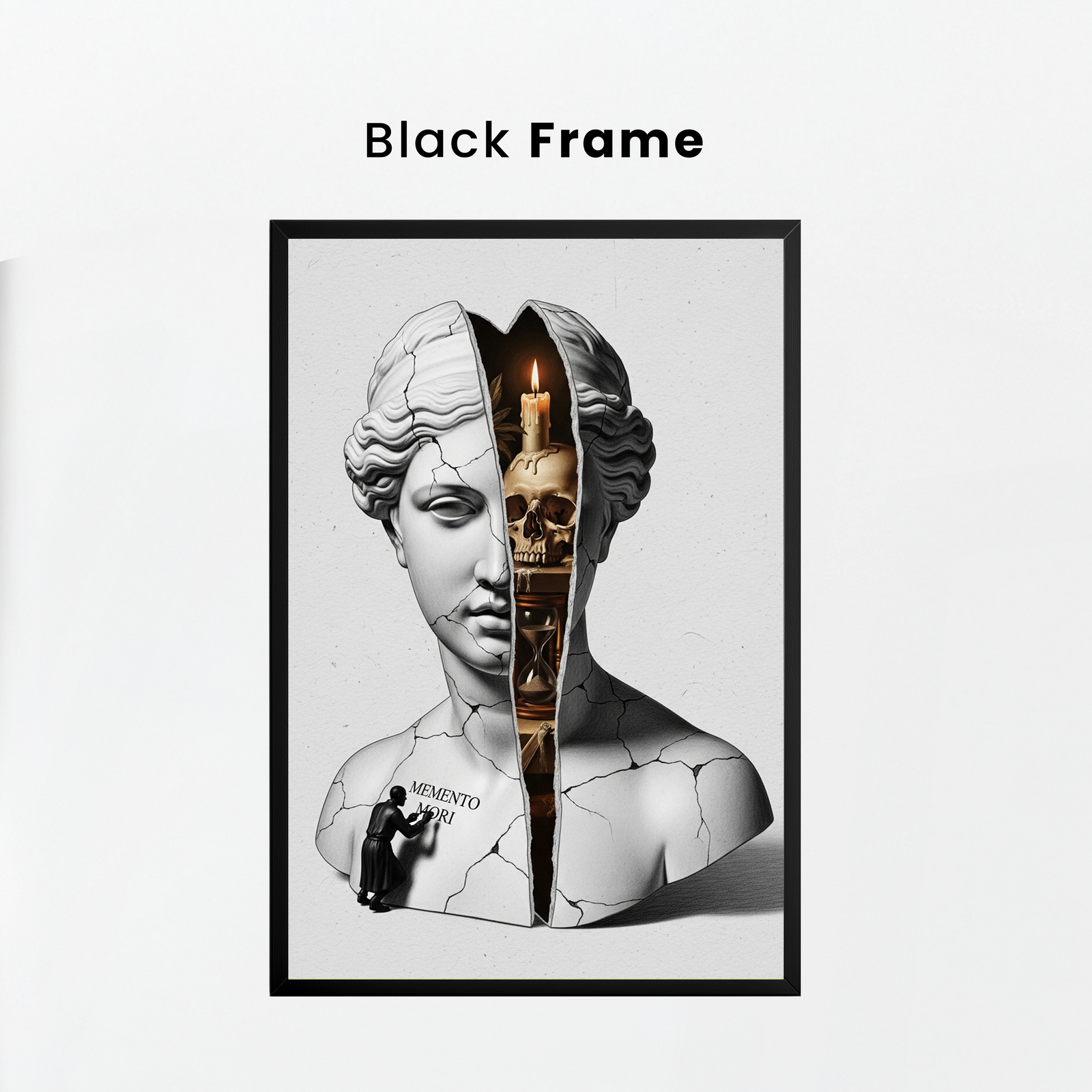 Memento Mori — Surreal Venus Vanitas Wall Art Print