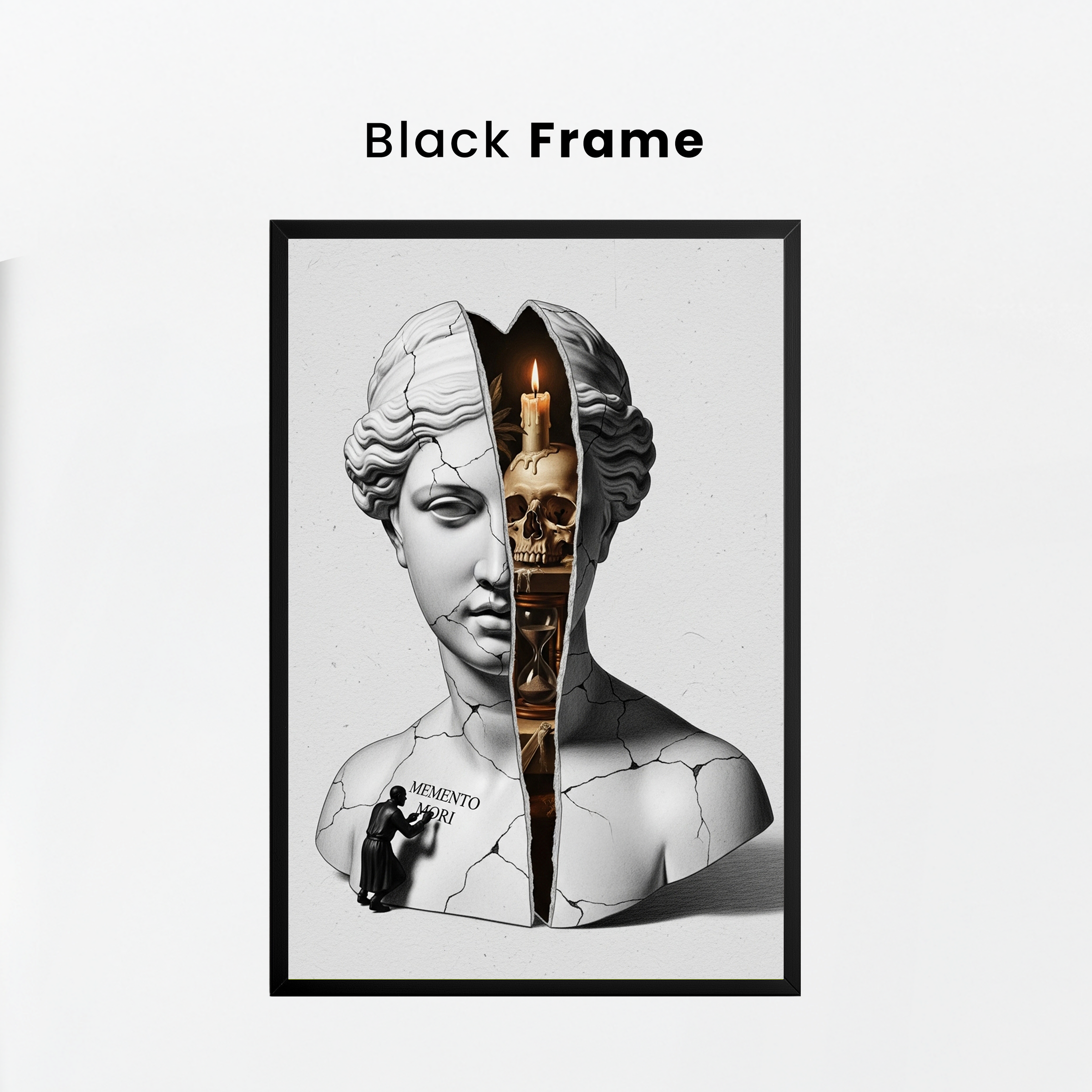 Memento Mori — Surreal Venus Vanitas Wall Art Print