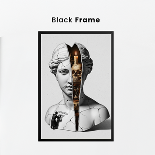 Memento Mori — Surreal Venus Vanitas Wall Art Print