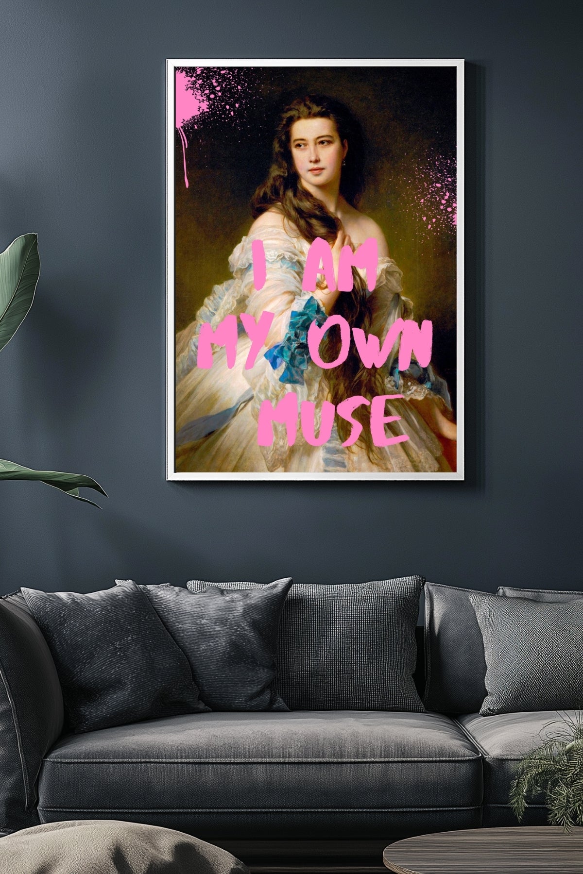 I Am My Own Muse Wall Art Print — Self-Love Empowerment Quote Poster