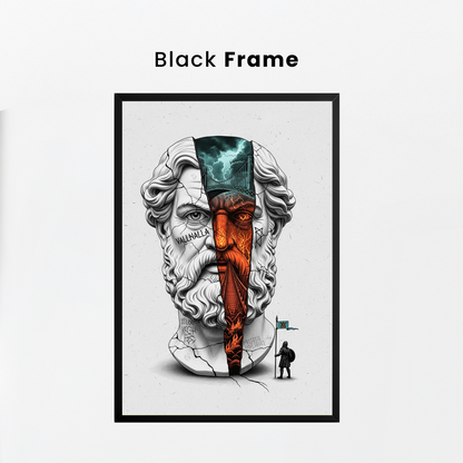 Valhalla: Odin Tablo Boyutlarında ve Yüksek Kaliteli Poster