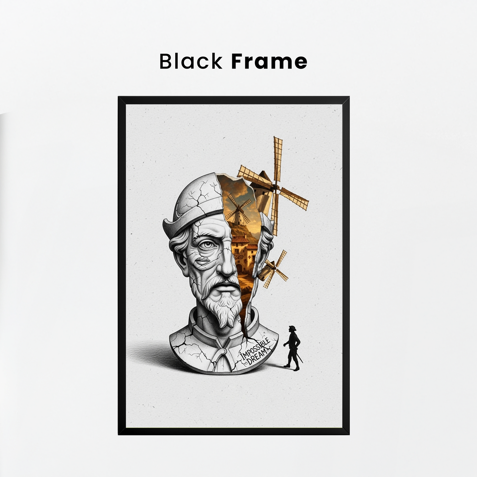 Impossible to Dream — Don Quixote Wall Art Print
