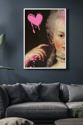 Timeless Love Remix Wall Art Print — Modern Romantic Couples Poster