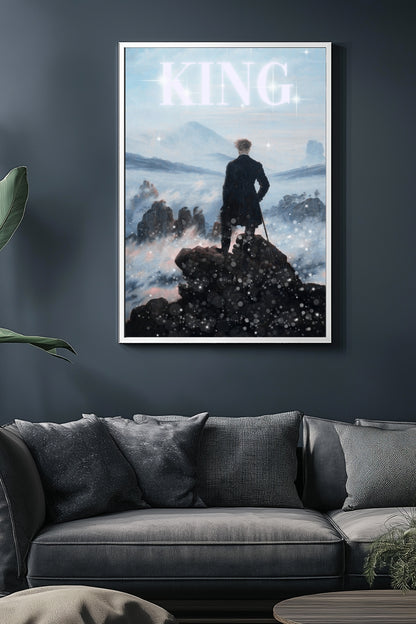 The King –  Tablo Boyutlarında ve Yüksek Kaliteli Poster